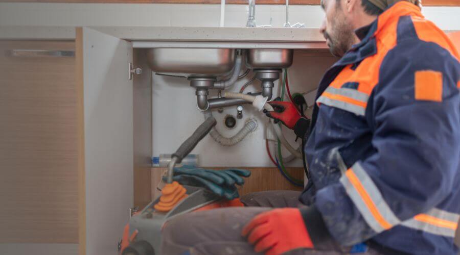 Commercial Slab Leak Plumbing in Decker, MI